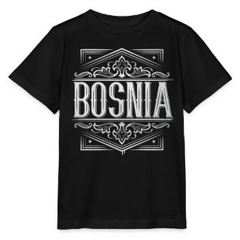 Bosnia Bosnia for Bosnians - Stanley/Stella MINI CREATOR Kids’ T-Shirt - black - Front - Mikhail (115cm)
