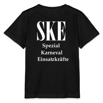 Carnaval et carnaval - T-shirt bio MINI CREATOR Stanley/Stella Enfant - noir - Devant - Mikhail (115cm)