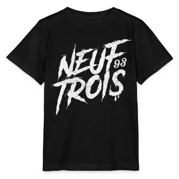 Neuf Trois | 93 | Saint Denis | france - Stanley/Stella MINI CREATOR Kids’ T-Shirt - black - Front - Mikhail (115cm)
