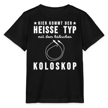 Médecin chaud type Koloskop drôles de connes cadeaux - T-shirt bio MINI CREATOR Stanley/Stella Enfant - noir - Devant - Mikhail (115cm)