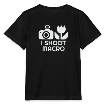Cadeaux photo étonnants pour les amateurs de photographie - T-shirt bio MINI CREATOR Stanley/Stella Enfant - noir - Devant - Mikhail (115cm)