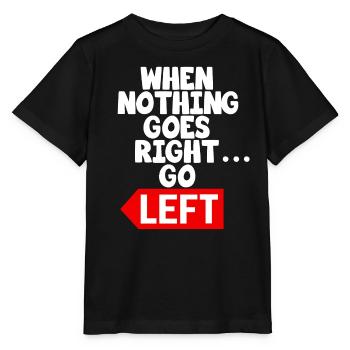 Lustiges Motivtext-Sprichwort - Stanley/Stella Kinder T-Shirt MINI CREATOR  - Schwarz - Vorne - Mikhail (115cm)