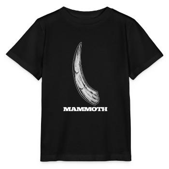 Défenses en ivoire de mammouth - T-shirt bio MINI CREATOR Stanley/Stella Enfant - noir - Devant - Mikhail (115cm)