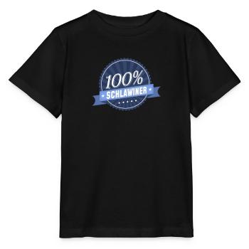100 % Schlawiner - Stanley/Stella Kinder T-Shirt MINI CREATOR  - Schwarz - Vorne - Mikhail (115cm)
