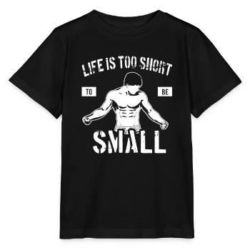 fitness - Stanley/Stella MINI CREATOR Kids’ T-Shirt - black - Front - Mikhail (115cm)
