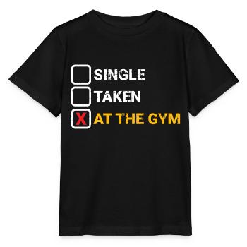 Salle de sport prise individuellement - T-shirt bio MINI CREATOR Stanley/Stella Enfant - noir - Devant - Mikhail (115cm)