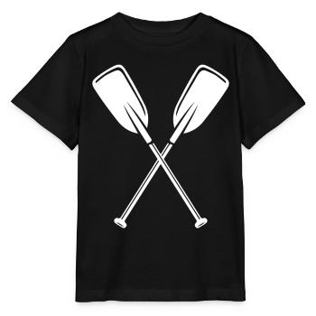 Paddel - Stanley/Stella Kinder T-Shirt MINI CREATOR  - Schwarz - Vorne - Mikhail (115cm)