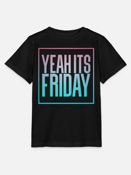Friday - Stanley/Stella Kinder T-Shirt MINI CREATOR - Schwarz