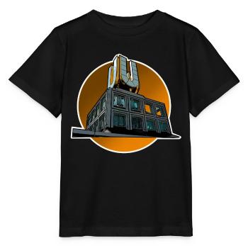 Dortmund - T-shirt bio MINI CREATOR Stanley/Stella Enfant - noir - Devant - Mikhail (115cm)