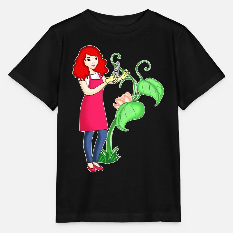 Jardinage - T-shirt bio MINI CREATOR Stanley/Stella Enfant - noir