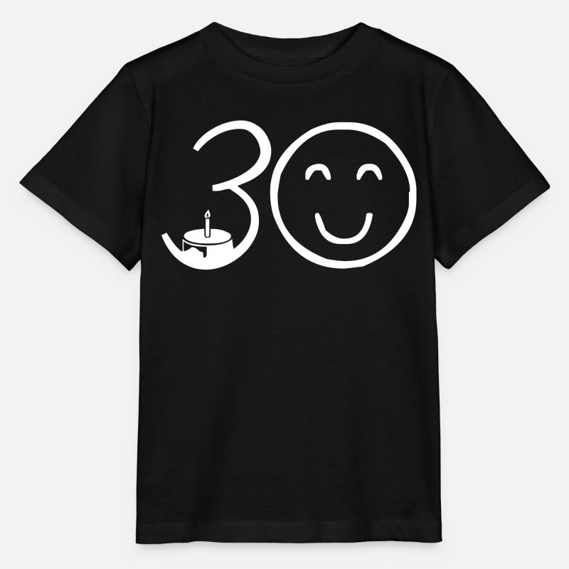 30e anniversaire - T-shirt bio MINI CREATOR Stanley/Stella Enfant - noir