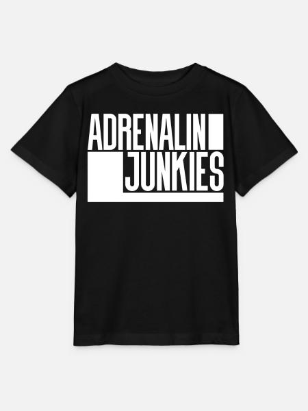 Adrenalin Junkies - Stanley/Stella Kinder T-Shirt MINI CREATOR - Schwarz