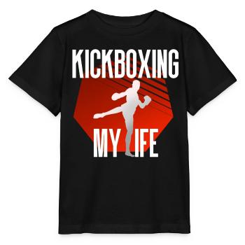 Kickboxing Kickboxing - Stanley/Stella MINI CREATOR Kids’ T-Shirt - black - Front - Mikhail (115cm)