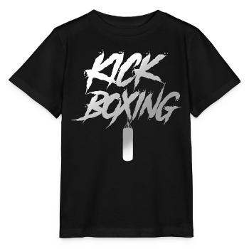 Kickboxing Kickboxen - Stanley/Stella Kinder T-Shirt MINI CREATOR  - Schwarz - Vorne - Mikhail (115cm)