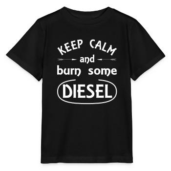 Diesel und Motoren - Stanley/Stella Kinder T-Shirt MINI CREATOR  - Schwarz - Vorne - Mikhail (115cm)