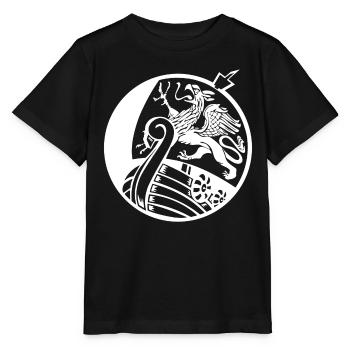 Rouage de Rostock - T-shirt bio MINI CREATOR Stanley/Stella Enfant - noir - Devant - Mikhail (115cm)