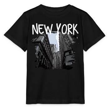 New York - Stanley/Stella Kinder T-Shirt MINI CREATOR  - Schwarz - Vorne - Mikhail (115cm)