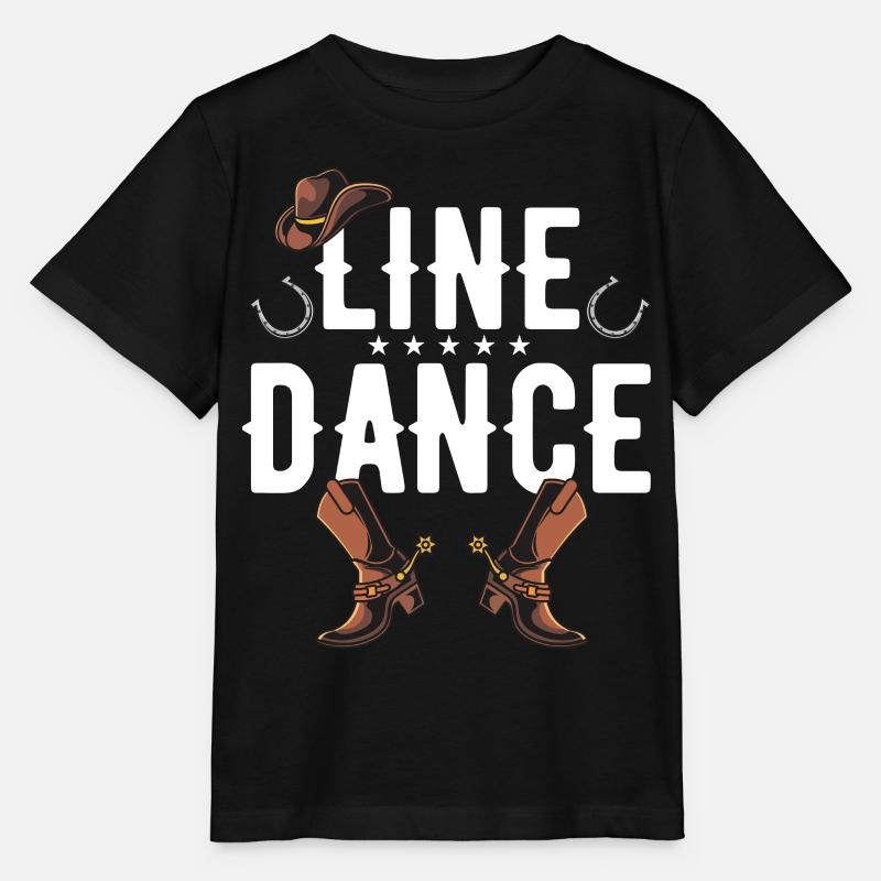 Line Dance - Stanley/Stella Kinder T-Shirt MINI CREATOR - Schwarz