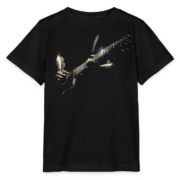 Guitarist - Stanley/Stella MINI CREATOR Kids’ T-Shirt - black - Front - Mikhail (115cm)