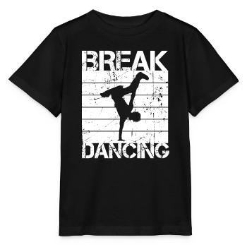 Breakdancing - Stanley/Stella Kinder T-Shirt MINI CREATOR  - Schwarz - Vorne - Mikhail (115cm)
