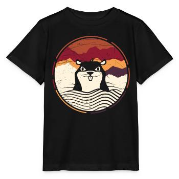 mole - Stanley/Stella MINI CREATOR Kids’ T-Shirt - black - Front - Mikhail (115cm)