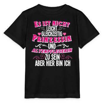 Altenpflegerin - Stanley/Stella Kinder T-Shirt MINI CREATOR  - Schwarz - Vorne - Mikhail (115cm)