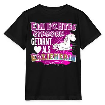 educator - Stanley/Stella MINI CREATOR Kids’ T-Shirt - black - Front - Mikhail (115cm)