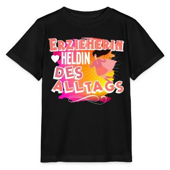 Erzieherin - Stanley/Stella Kinder T-Shirt MINI CREATOR  - Schwarz - Vorne - Mikhail (115cm)