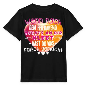Erzieherin - Stanley/Stella Kinder T-Shirt MINI CREATOR  - Schwarz - Vorne - Mikhail (115cm)