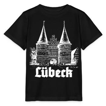 Lübeck - Design - Stanley/Stella MINI CREATOR Kids’ T-Shirt - black - Front - Mikhail (115cm)