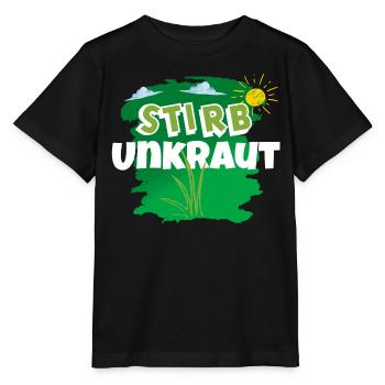 Garten Gärtner - Stanley/Stella Kinder T-Shirt MINI CREATOR  - Schwarz - Vorne - Mikhail (115cm)