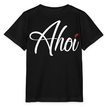 Ahoi - Stanley/Stella Kinder T-Shirt MINI CREATOR  - Schwarz - Vorne - Mikhail (115cm)