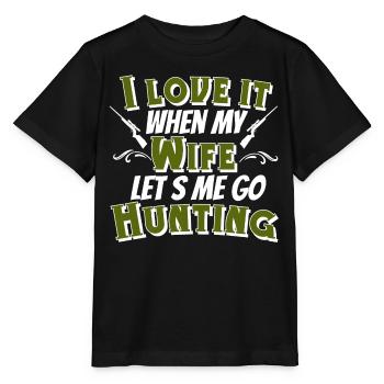 Jäger Jagen - Stanley/Stella Kinder T-Shirt MINI CREATOR  - Schwarz - Vorne - Mikhail (115cm)