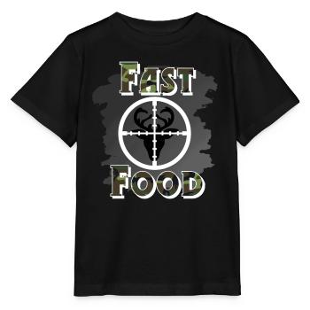 Jäger Jagen - Stanley/Stella Kinder T-Shirt MINI CREATOR  - Schwarz - Vorne - Mikhail (115cm)