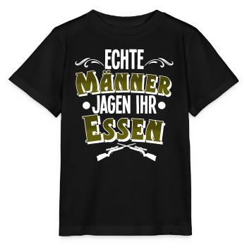 Jäger Jagen - Stanley/Stella Kinder T-Shirt MINI CREATOR  - Schwarz - Vorne - Mikhail (115cm)