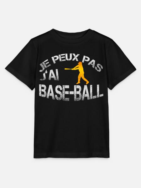 baseball - Stanley/Stella Kinder T-Shirt MINI CREATOR  - Schwarz