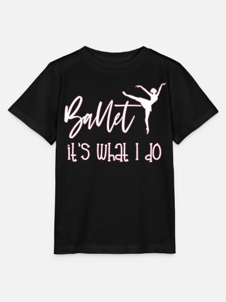 Ballerina - Stanley/Stella Kinder T-Shirt MINI CREATOR  - Schwarz