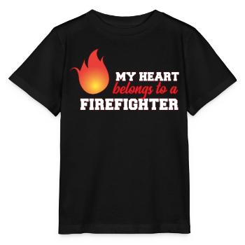 fire Department - Stanley/Stella MINI CREATOR Kids’ T-Shirt - black - Front - Mikhail (115cm)