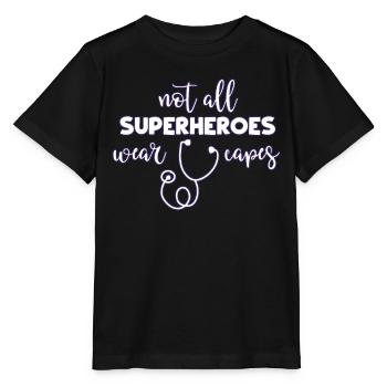 Arzt - Stanley/Stella Kinder T-Shirt MINI CREATOR  - Schwarz - Vorne - Mikhail (115cm)
