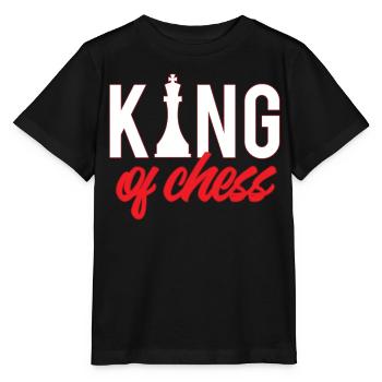 Chess Board Game - Stanley/Stella MINI CREATOR Kids’ T-Shirt - black - Front - Mikhail (115cm)