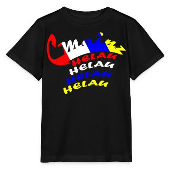 Conception du carnaval de Helau - T-shirt bio MINI CREATOR Stanley/Stella Enfant - noir - Devant - Mikhail (115cm)