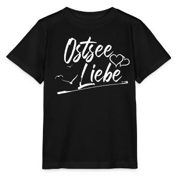 Ostsee Liebe - Stanley/Stella Kinder T-Shirt MINI CREATOR  - Schwarz - Vorne - Mikhail (115cm)