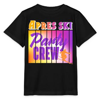 Apres ski - T-shirt bio MINI CREATOR Stanley/Stella Enfant - noir - Devant - Mikhail (115cm)