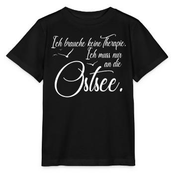 Ostsee Spruch | Ostsee Heimat | Sprüche - Stanley/Stella Kinder T-Shirt MINI CREATOR  - Schwarz - Vorne - Mikhail (115cm)