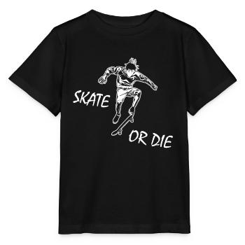 Skate Or Die - Stanley/Stella MINI CREATOR Kids’ T-Shirt - black - Front - Mikhail (115cm)