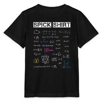 Das SpickShirt - Prüfung Abitur Abi Geschenk - Stanley/Stella Kinder T-Shirt MINI CREATOR  - Schwarz - Vorne - Mikhail (115cm)