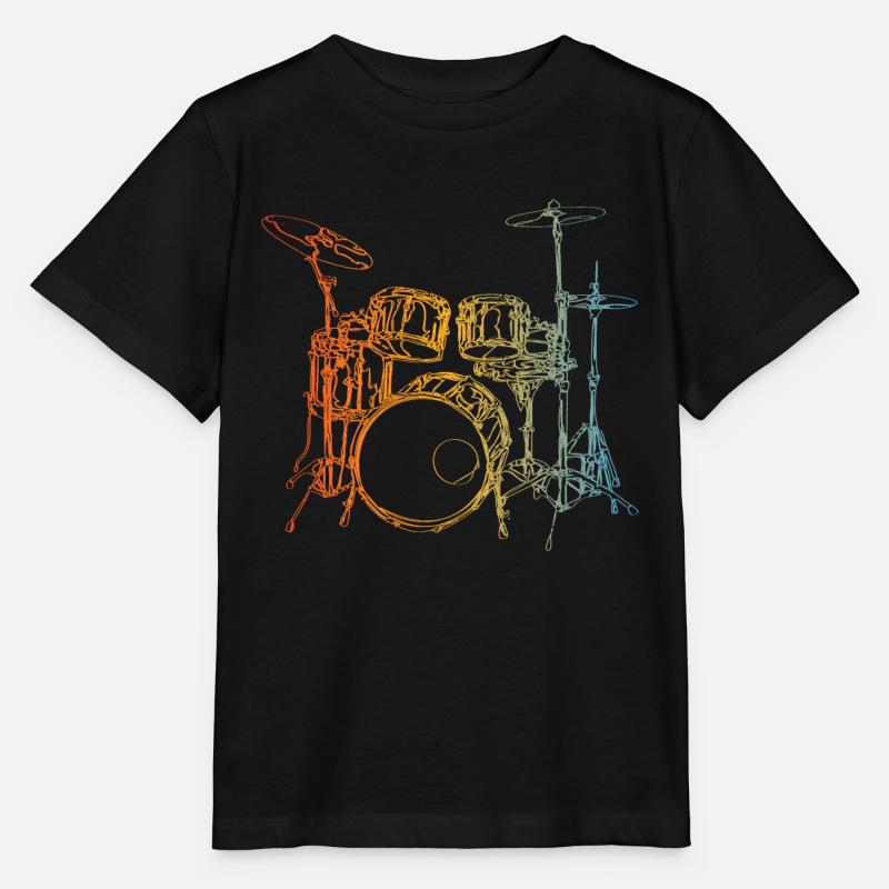 Batterie - T-shirt bio MINI CREATOR Stanley/Stella Enfant - noir