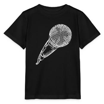 Musicien - T-shirt bio MINI CREATOR Stanley/Stella Enfant - noir - Devant - Mikhail (115cm)