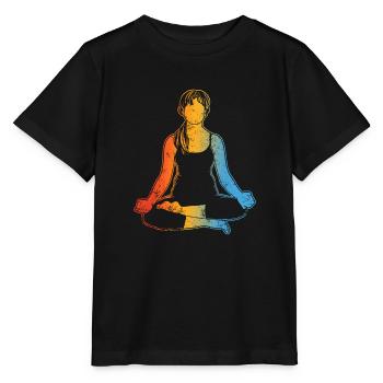 Mantra - Stanley/Stella Kinder T-Shirt MINI CREATOR  - Schwarz - Vorne - Mikhail (115cm)