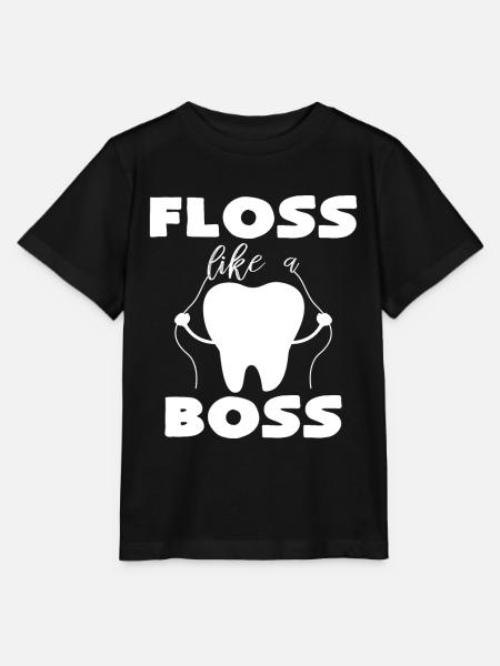 Floss wie ein - Stanley/Stella Kinder T-Shirt MINI CREATOR - Schwarz